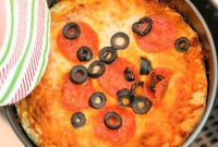 Crispy Crust Air Fryer Pizza Made Easy