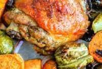 One-Pan Crispy Chicken Thighs