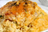 One-Pot Wonder: Cheesy Chicken and Rice