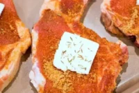 Baked Dry Rub Pork Chops