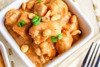 Velvety Peanut Butter Chicken