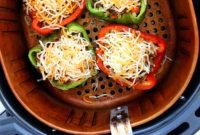 Perfect Air Fryer Stuffed Peppers