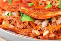 Shredded Crockpot Taco Chicken