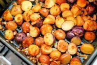 Golden Crispy Air Fryer Potatoes