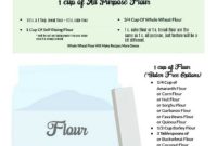 Your Guide to Flour Swaps