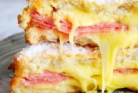 Golden Air Fryer Monte Cristo