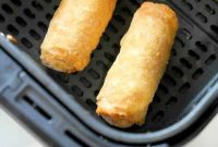 Crispy Air Fryer Frozen Egg Rolls