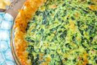 Simply Perfect Spinach Quiche