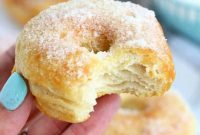 Golden Air Fryer Biscuit Donuts by Ninja