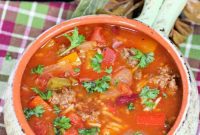 Instant Pot Unstuffed Pepper Soup