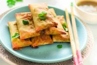 Crispy Homemade Egg Roll Wrappers from Scratch