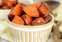 Crispy Air Fryer Sweet Potato Cubes