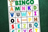 Printable ABC Bingo: Free Letter Learning Fun