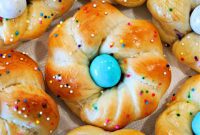 Golden Easter Egg Brioche