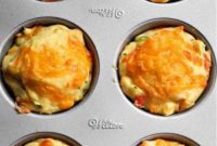 Cheesy Herb Zucchini Muffins
