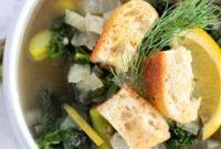 Vibrant Asparagus Spinach Soup