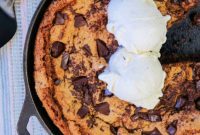 One-Pan Chocolate Chip Skillet Cookie