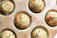Deliciously Healthy Zucchini Applesauce Muffins