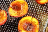 Sweet Air-Fried Peaches