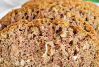 Tropical Coconut Zucchini Loaf