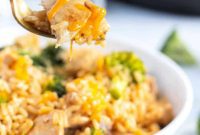 Creamy Cheesy Instant Pot Chicken and Rice