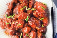 Crispy Air-Fried Sesame Chicken