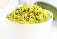 Crispy Air Fryer Zucchini Noodles