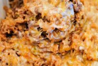 Comforting Ground Beef and Rice Bake