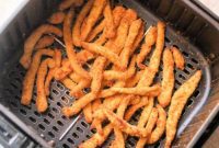 Perfectly Crispy Air Fryer Chicken Fries