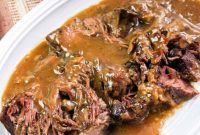 Fall-Apart Tender Slow Cooker Roast Beef with Homemade Gravy