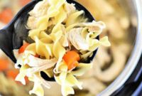 Instant Pot No-Thaw Chicken Noodle Soup