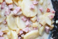 Comforting Ham and Potato Crockpot Meal