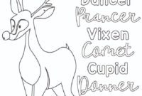Festive Reindeer Coloring Adventures