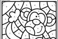 Free Printable Animal Number Coloring Pages