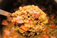 Cozy Instant Pot Ham and Lentil Stew