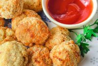Golden Air Fryer Mashed Potato Gems