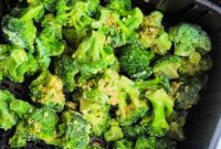 Air Fryer Crispy Frozen Broccoli