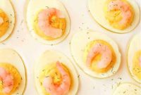 Zesty Shrimp Deviled Eggs
