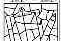 Free Fun Color by Number Preschool
