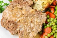 Classic Lipton Onion Meatloaf