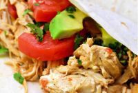 Fall-Apart Pressure Cooker Chicken Tacos