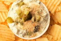 Crispy Fried Pickle Ranch Dip