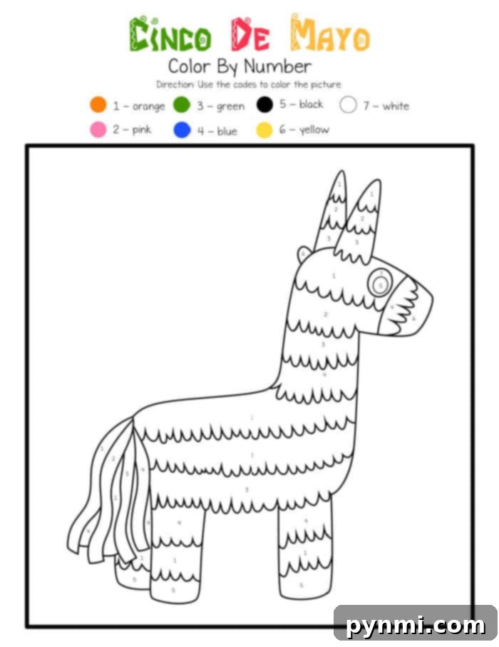 Festive Cinco de Mayo Coloring Pages 4 Celebrating Cinco de Mayo with Coloring Sheets