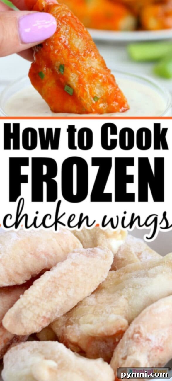 how to cook frozen chicken wings
