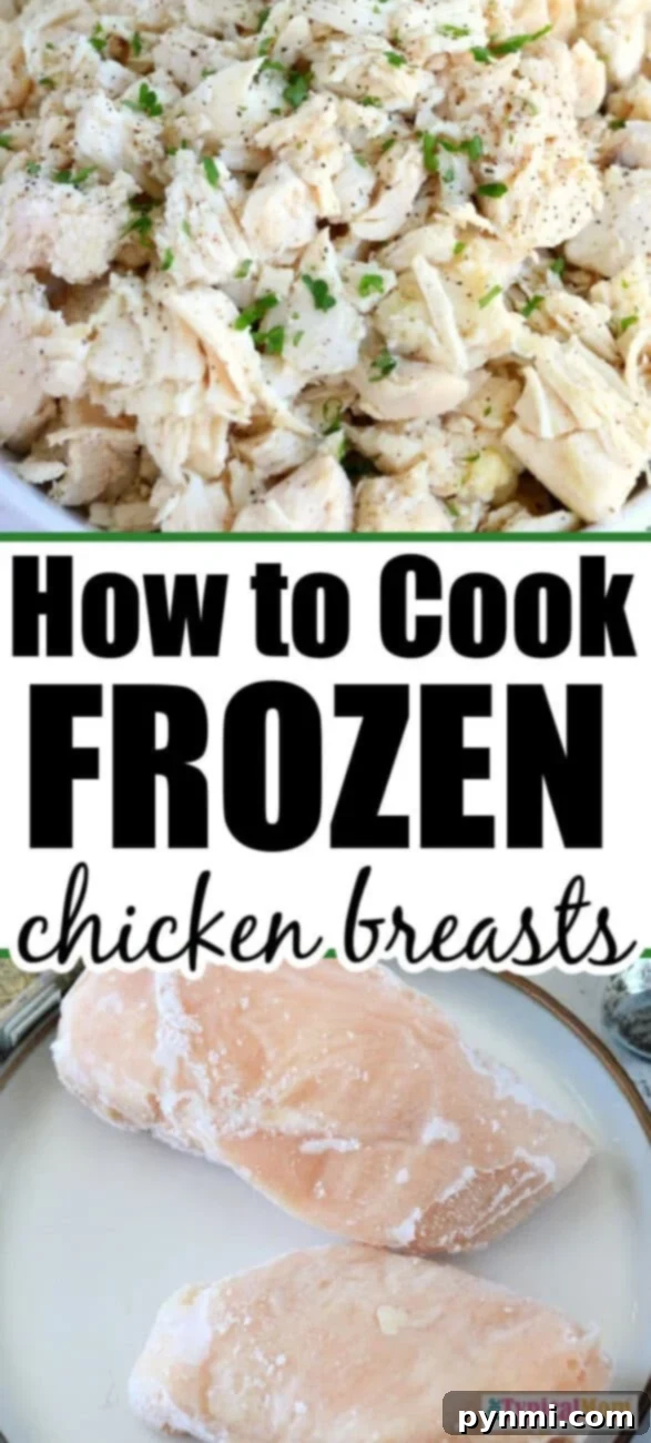 how to cook frozen chicken breasts