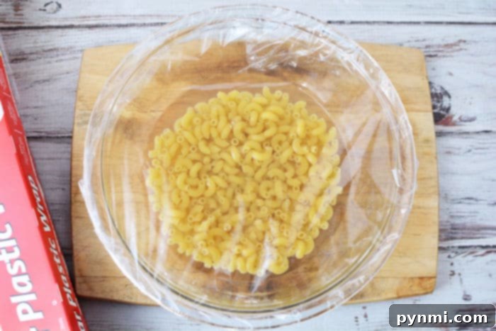 Cooking noodles in the Microwave