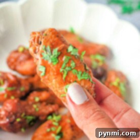 Instant Pot Chicken Wings crispy