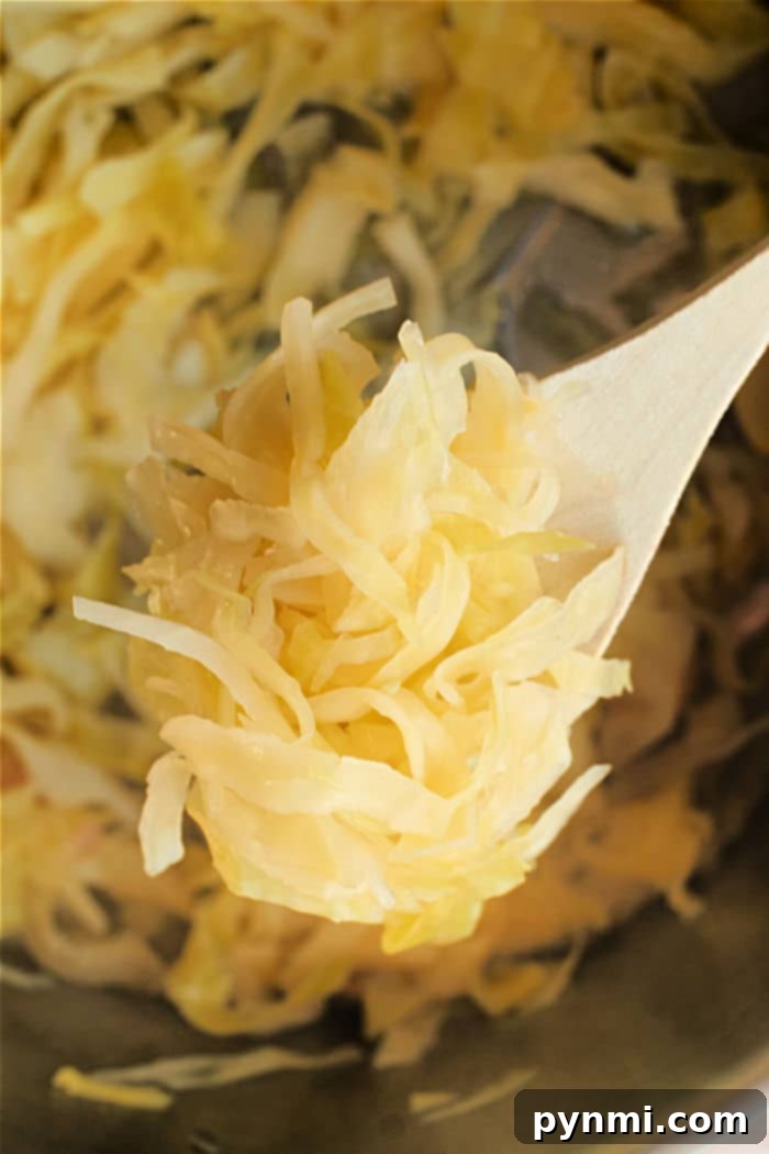 Quick Sauerkraut Recipe for a perfect side dish