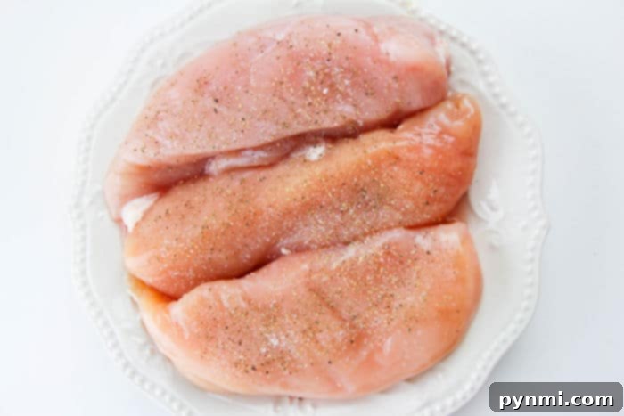 Delicious Teriyaki Chicken Made Simple with Bottled Sauce 3 Fresh, boneless, skinless chicken breasts ready for cooking