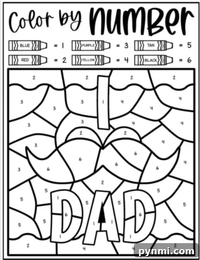 Fathers Day Coloring Pages